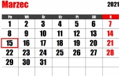 Kalendarium 15 marzec
