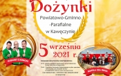 plakat dozynki kaweczyn 2021