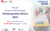 Plakat programu wielkopolska wiara