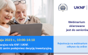 Grafika - webinarium CEDUR dla seniorow - 18 maja 2023 r