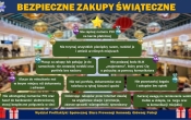 niebieska tablica bezpieczne zakupy swiateczne