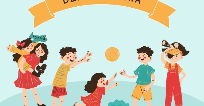 Dzien dziecka grafika
